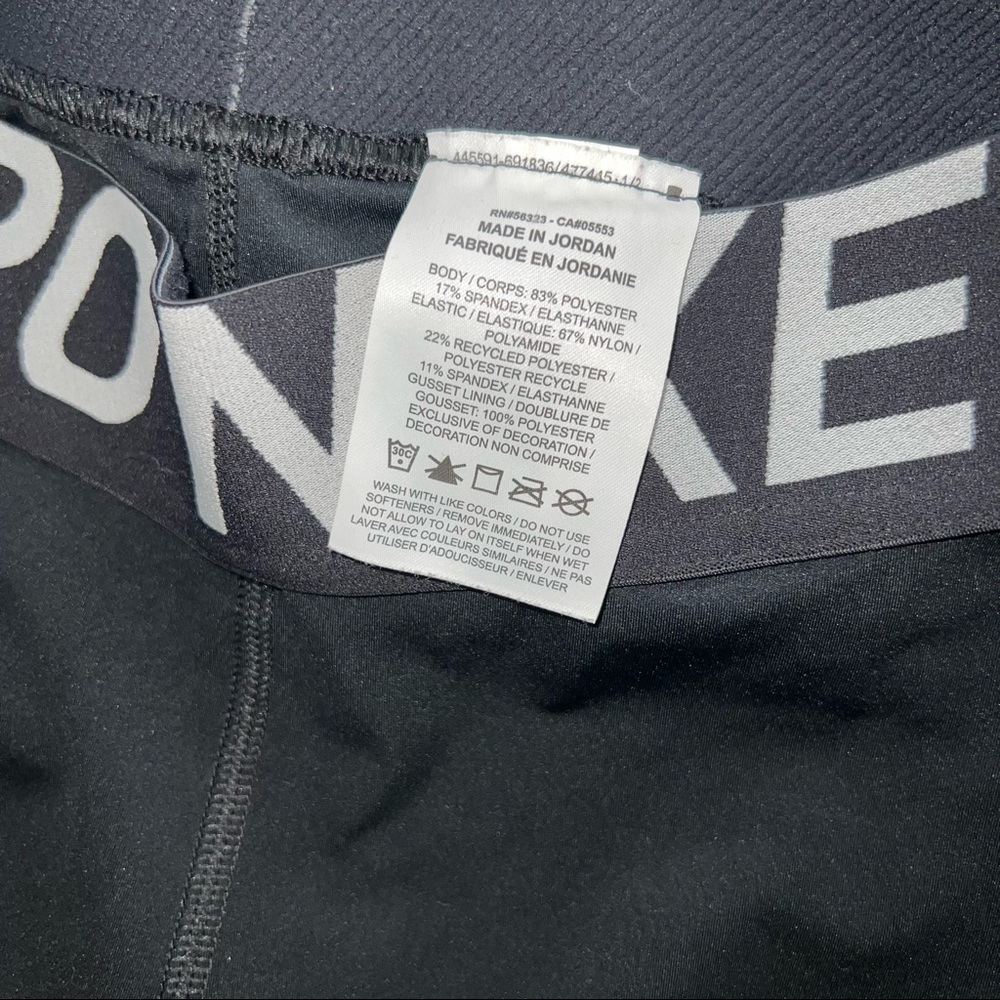Nike Pro Dri fit Black Shorts - Picture 4 of 6